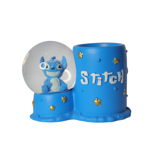 Stitch Pencil Case with Globe