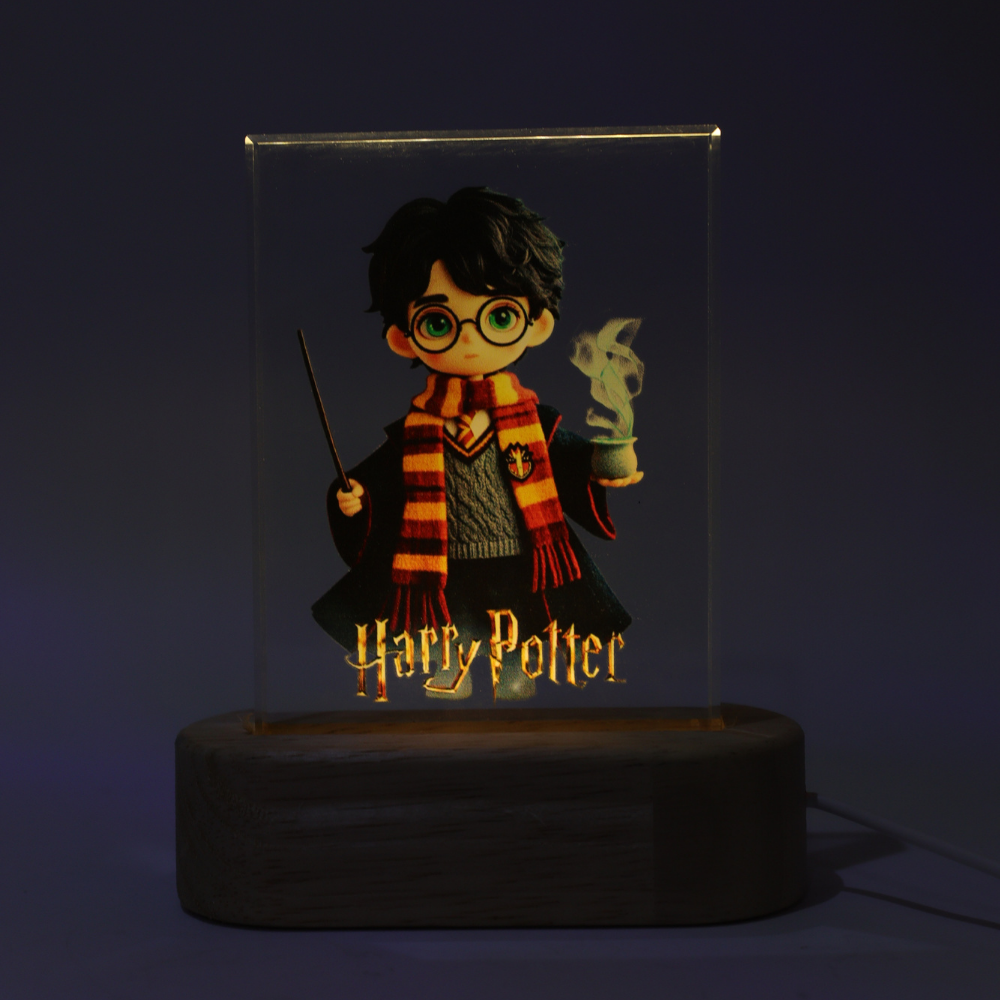 Wood Base Light Decor 6