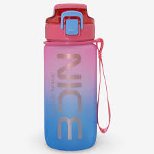 Plastic Water Bottle – Red/Blue (550ml)