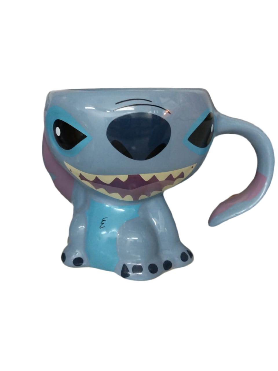 Disney Lilo & Stitch 3D Ceramic Coffee Mug Ear Handle