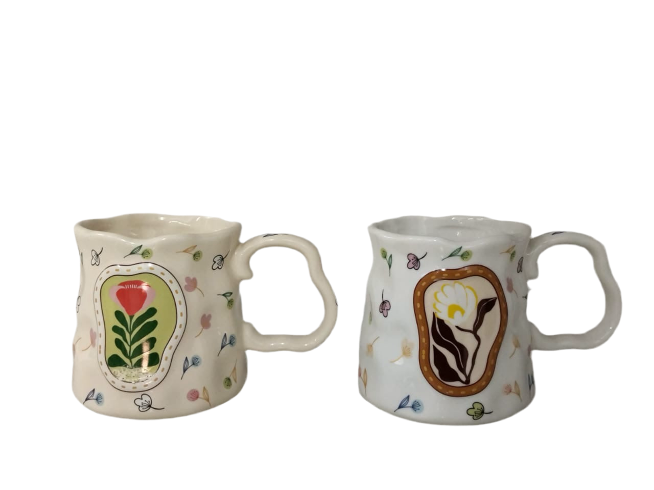 Flower Porcelain Mug