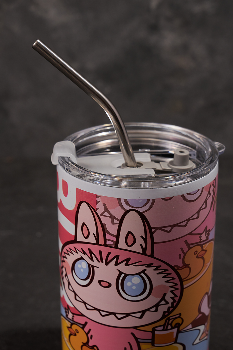 MYADDICTION 3D Print Insulated Tumbler Water Bottle Mug