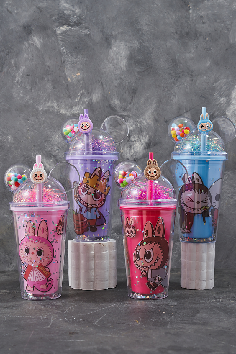 Stitch Confetti Drinks Bottle