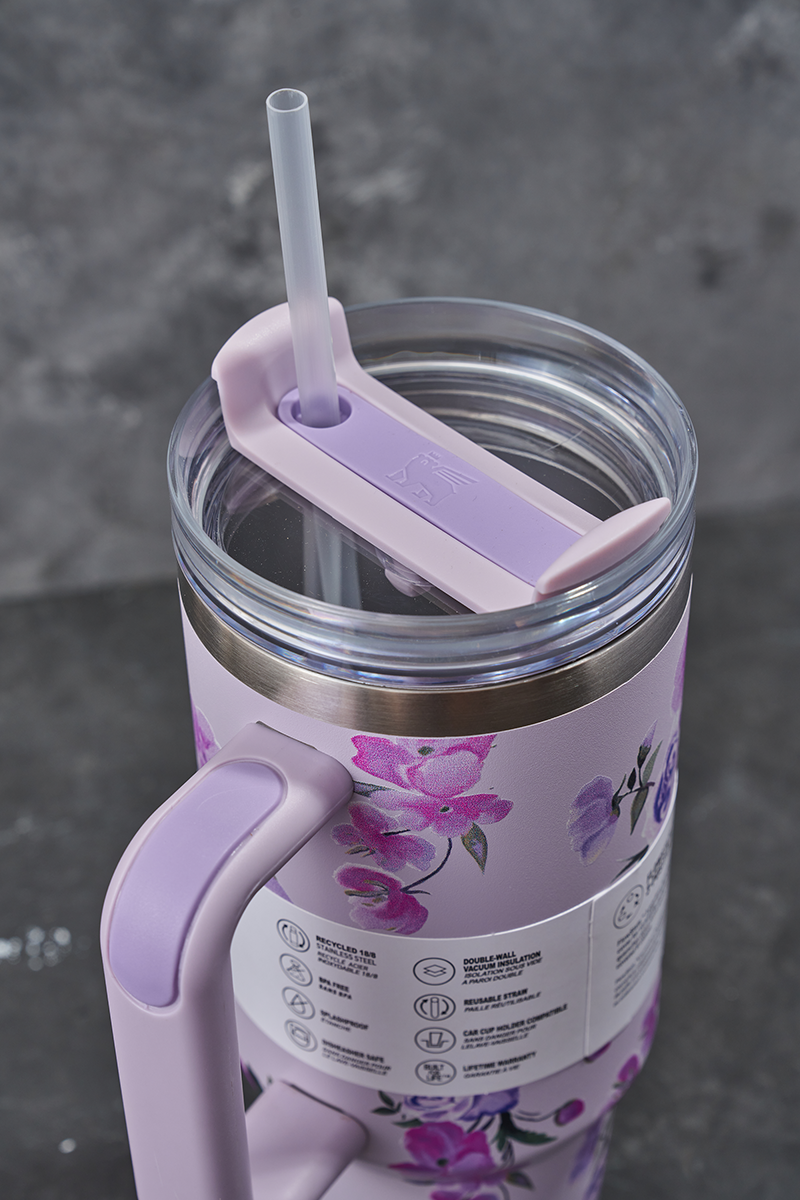 STANLEY Quencher ProTour Purple Flower