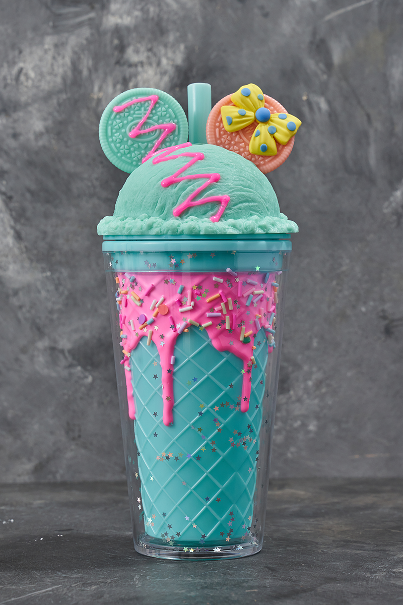 ICE CREAM Confetti Drinks Bottle