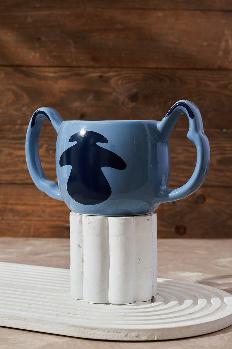 Stitch Shaped Ceramic Mug