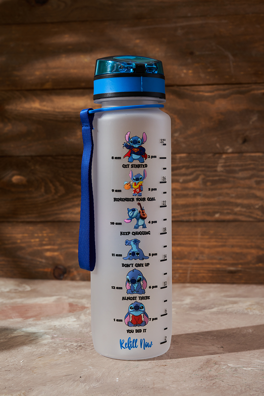 Sports Water Bottle Leak Proof Stitch