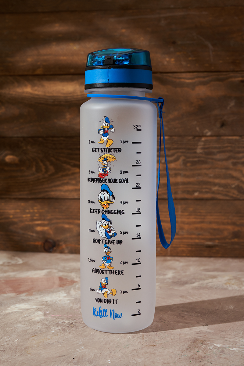 Sports Water Bottle Leak Proof Donald Duck