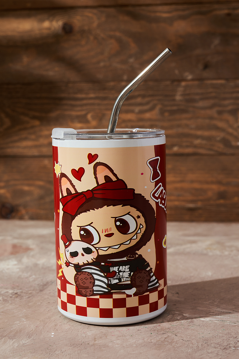 MYADDICTION 3D Print Insulated Tumbler Water Bottle Mug