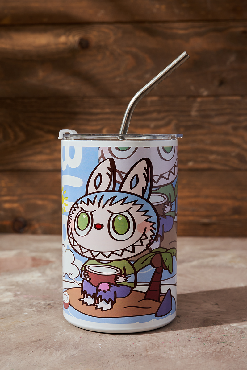 MYADDICTION 3D Print Insulated Tumbler Water Bottle Mug