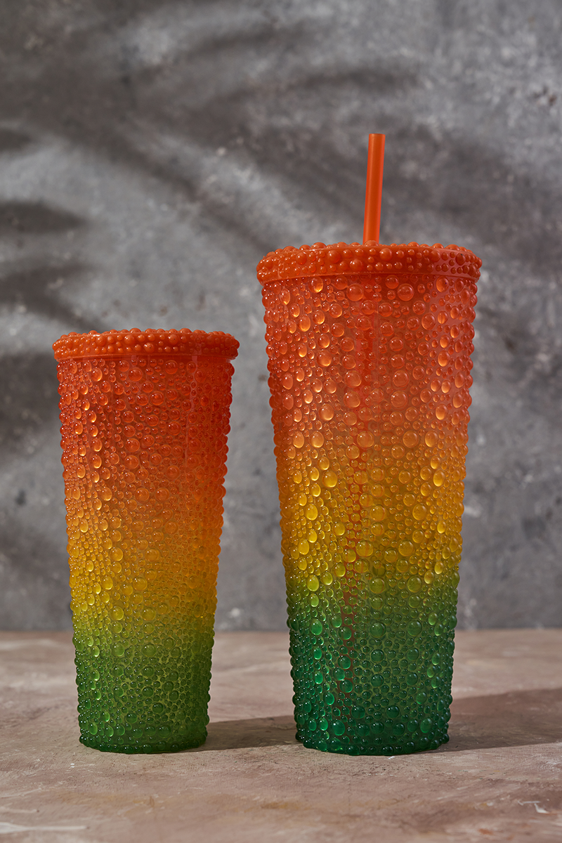 Sparkling Studded Diamond Tumbler 2 Cups