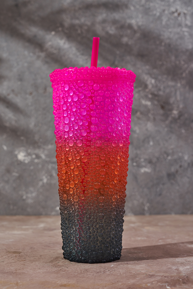 Sparkling Studded Diamond Tumbler 2 Cups