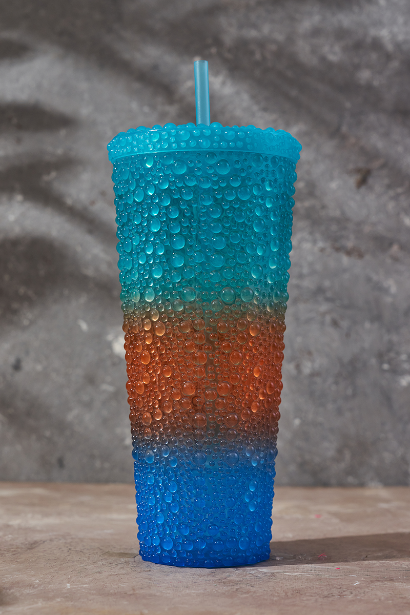 Sparkling Studded Diamond Tumbler 2 Cups