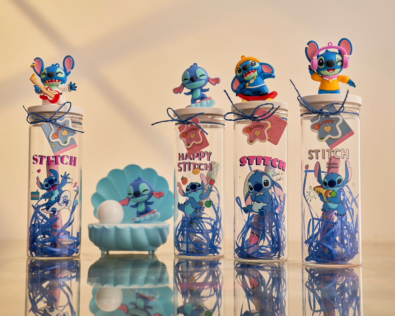 Stitch gift suprise message