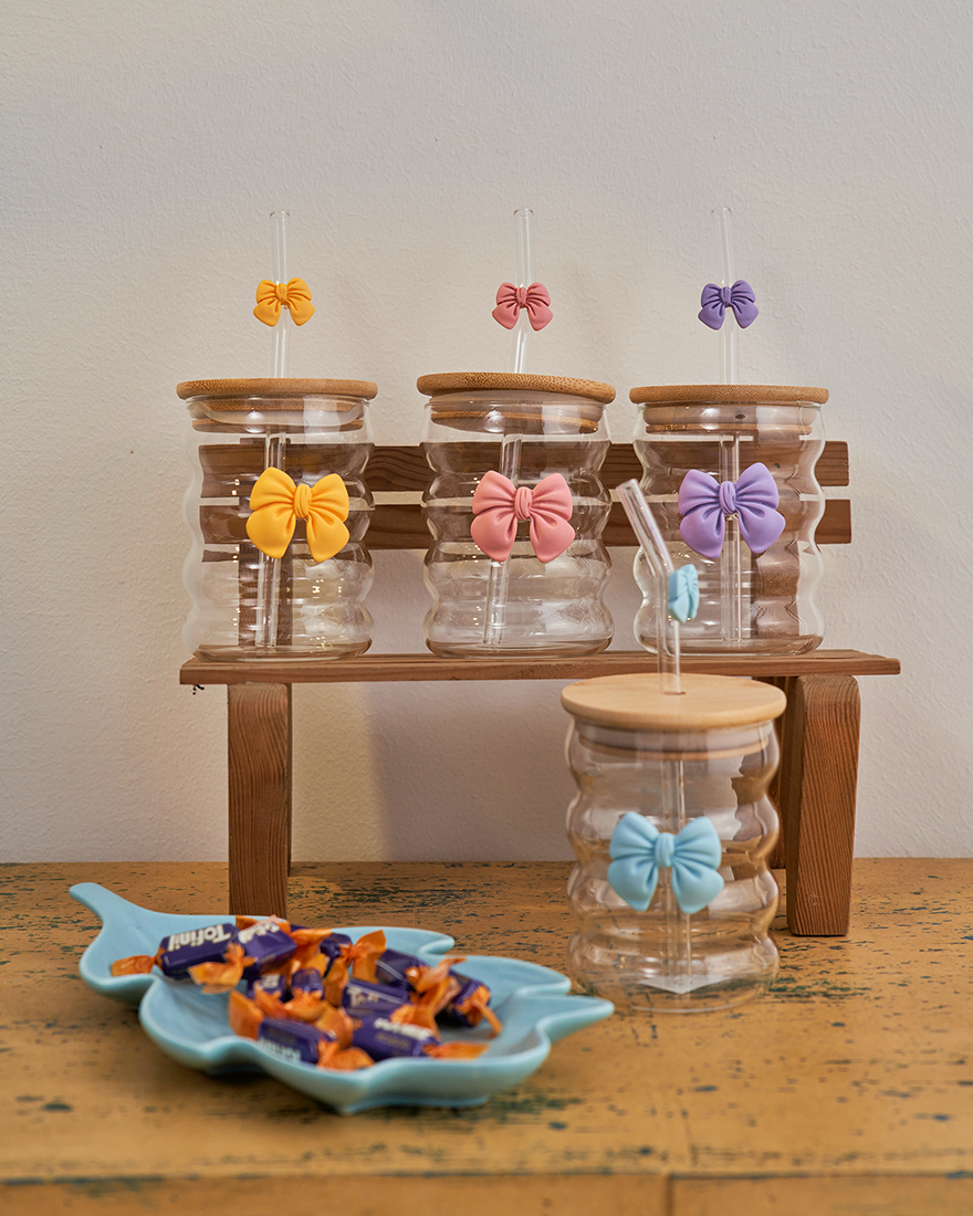 Flower Coffee Glass Mug