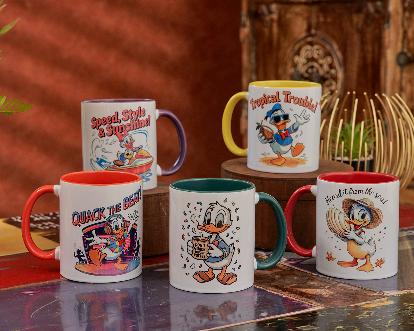 Donald Duck Disney Mugs
