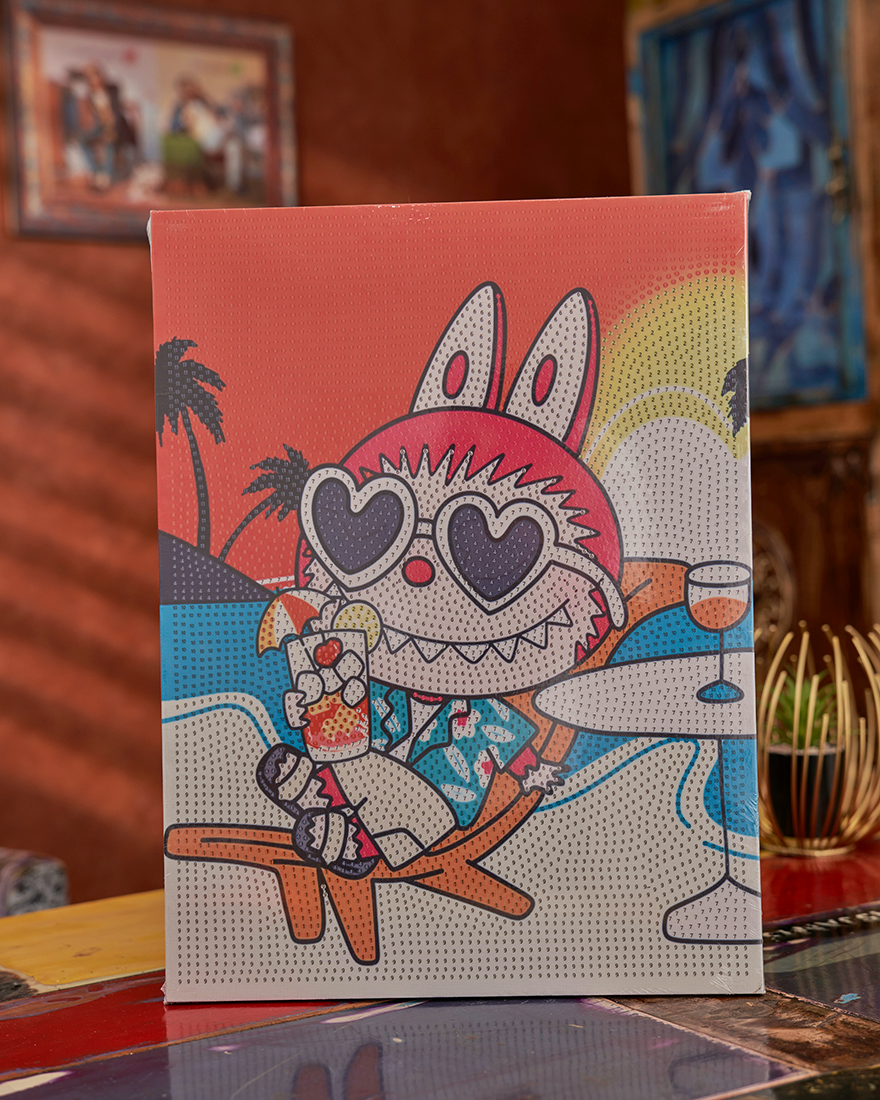 Labubu diamond painting kit