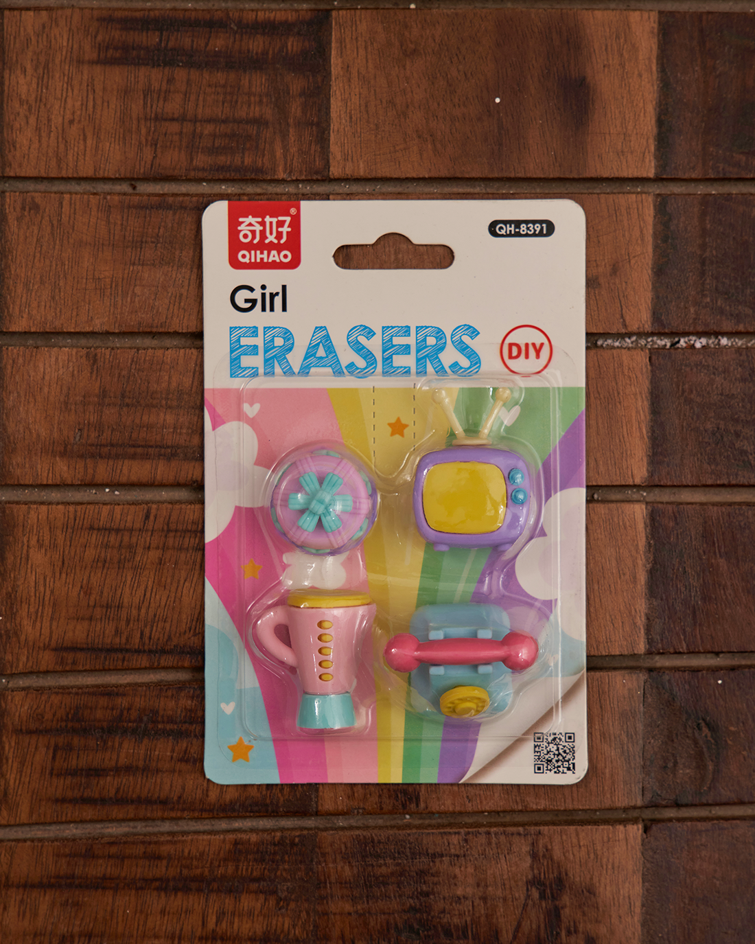 Girl Erasers Toys