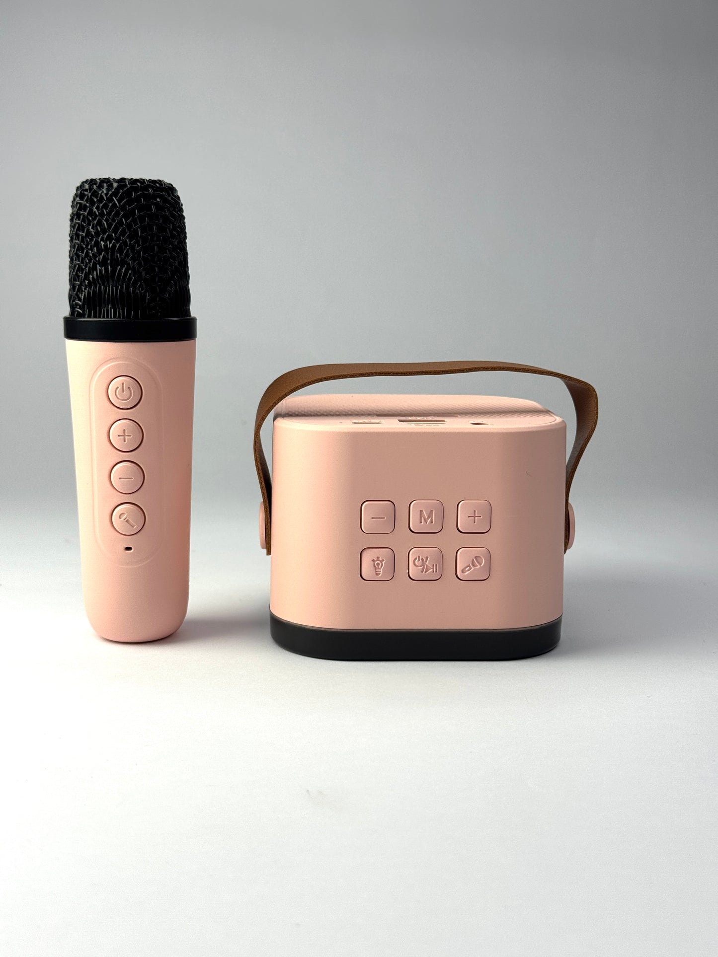 Mini Karaoke Bluetooth Speaker with Wireless Microphone