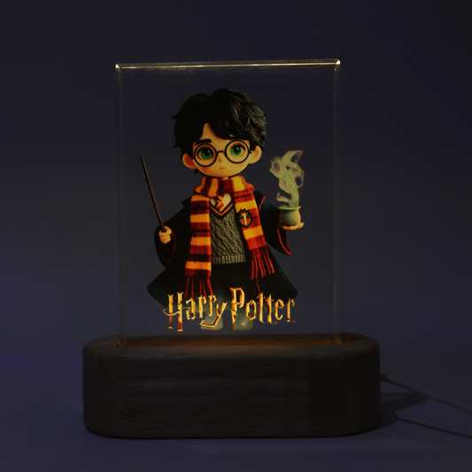 Wood Base Light Decor 6