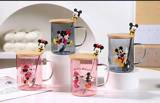 Mickey Mouse Glass Mug