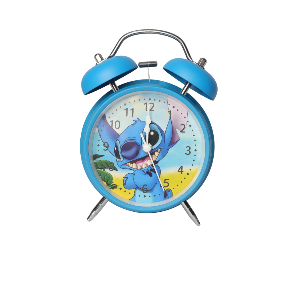 Stitch Metal Alarm Clock