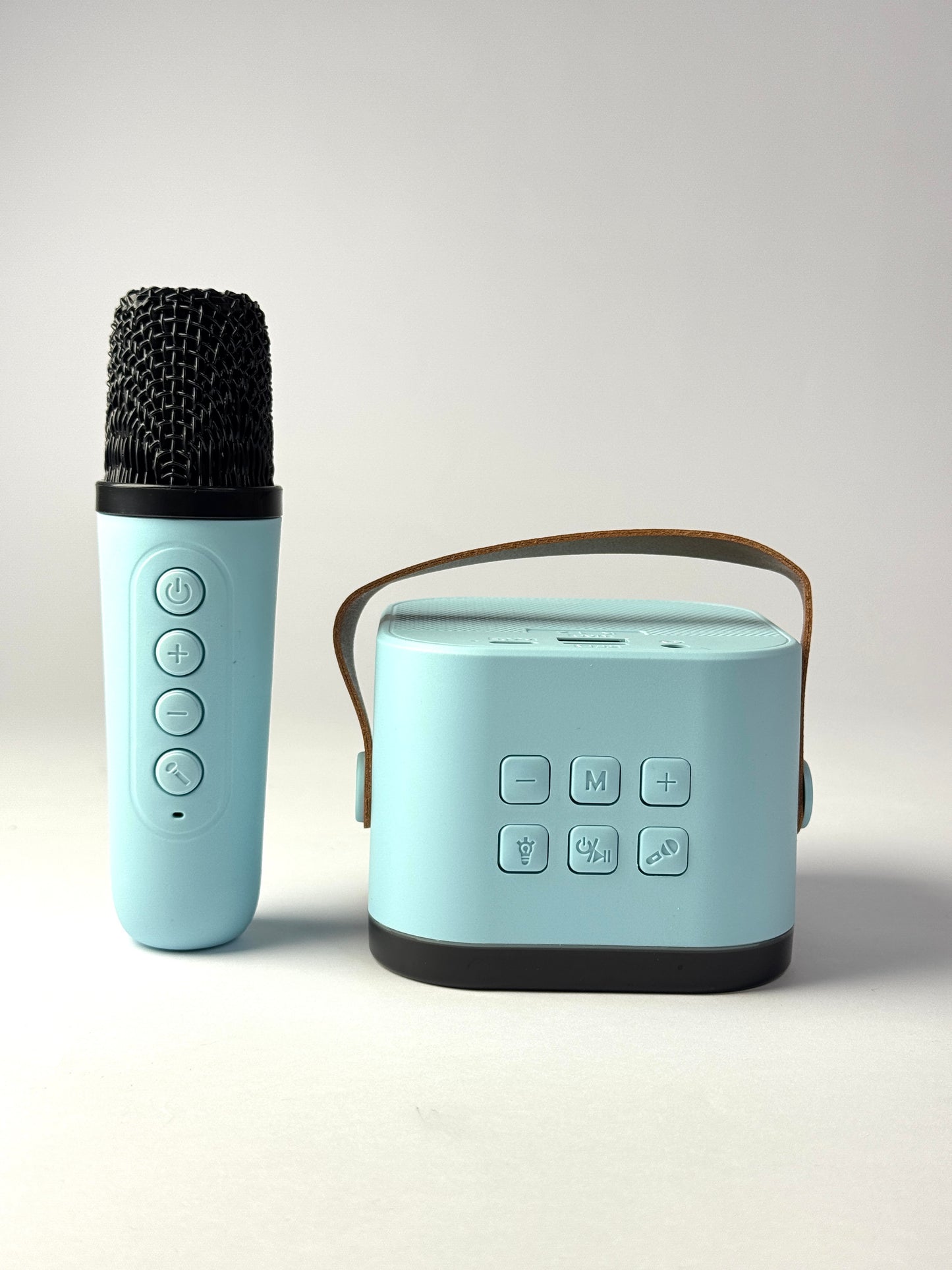 Mini Karaoke Bluetooth Speaker with Wireless Microphone