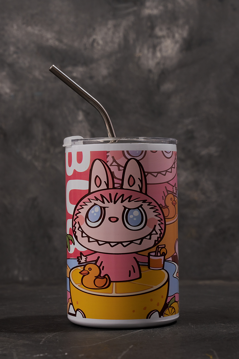 MYADDICTION 3D Print Insulated Tumbler Water Bottle Mug