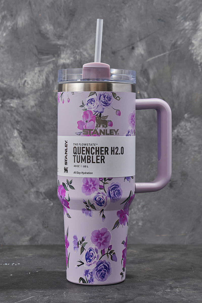 STANLEY Quencher ProTour Purple Flower