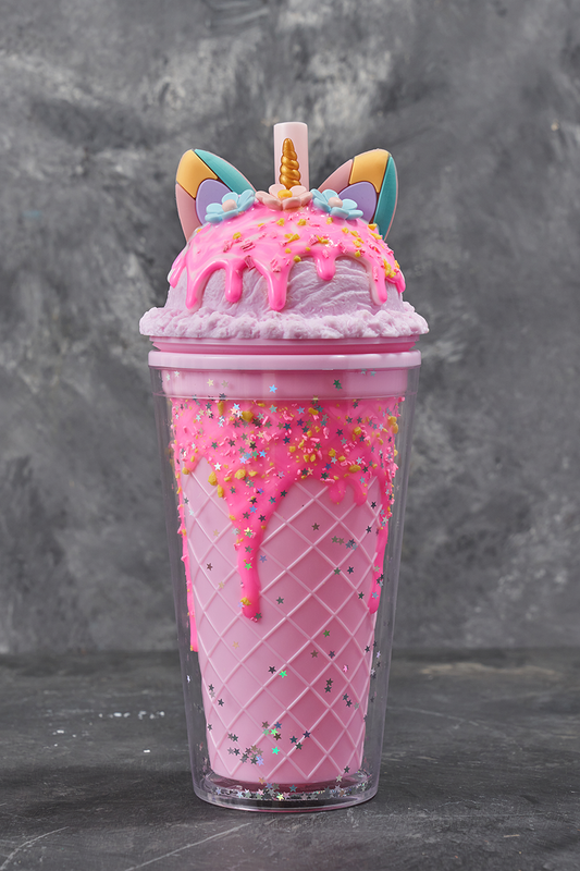 ICE CREAM Confetti Drinks Bottle