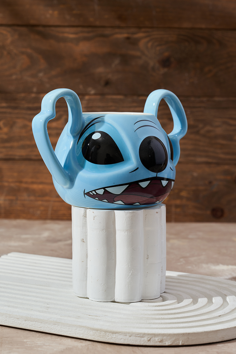 Stitch Shaped Ceramic Mug