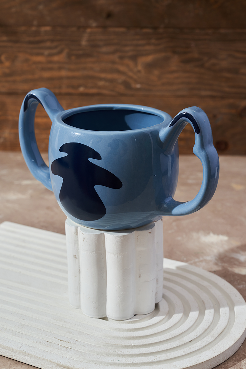 Stitch Shaped Ceramic Mug
