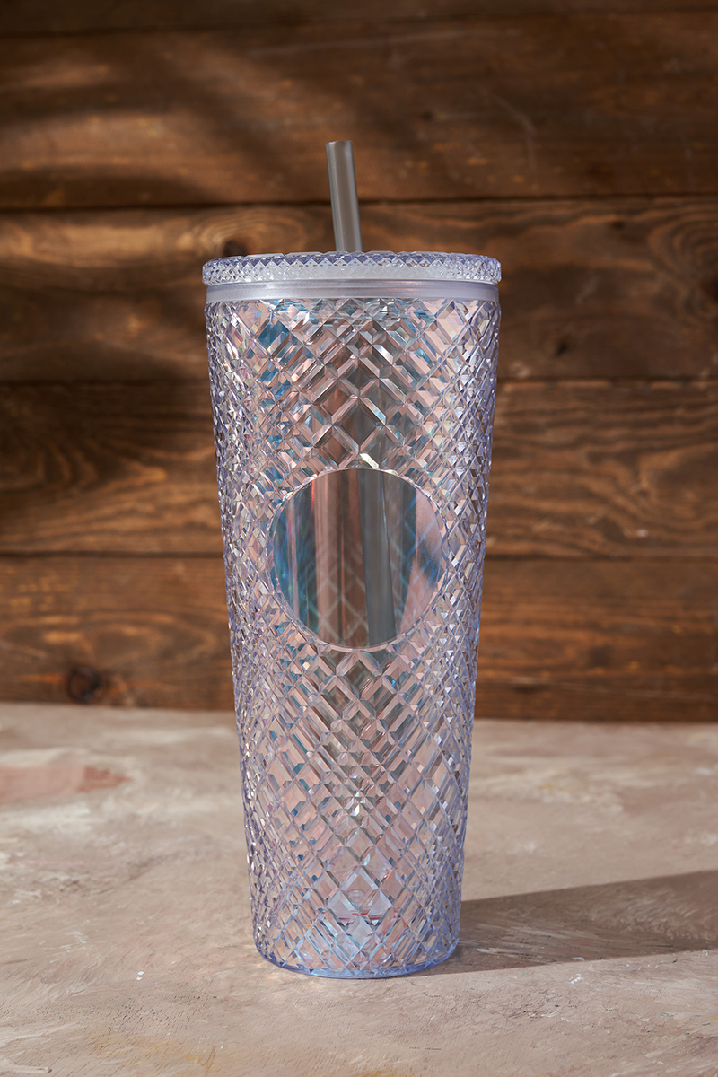 Starbucks Jeweled Purple Taffy 2023 Valentine's Day Tumbler Venti