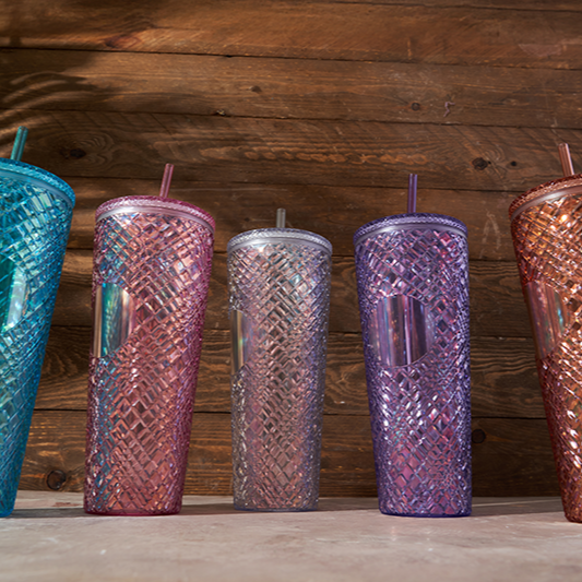 Starbucks Jeweled Purple Taffy 2023 Valentine's Day Tumbler Venti