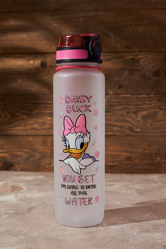 Sports Water Bottle Leak Proof Daisy