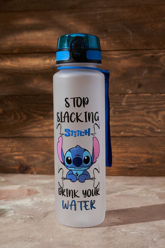 Sports Water Bottle Leak Proof Stitch