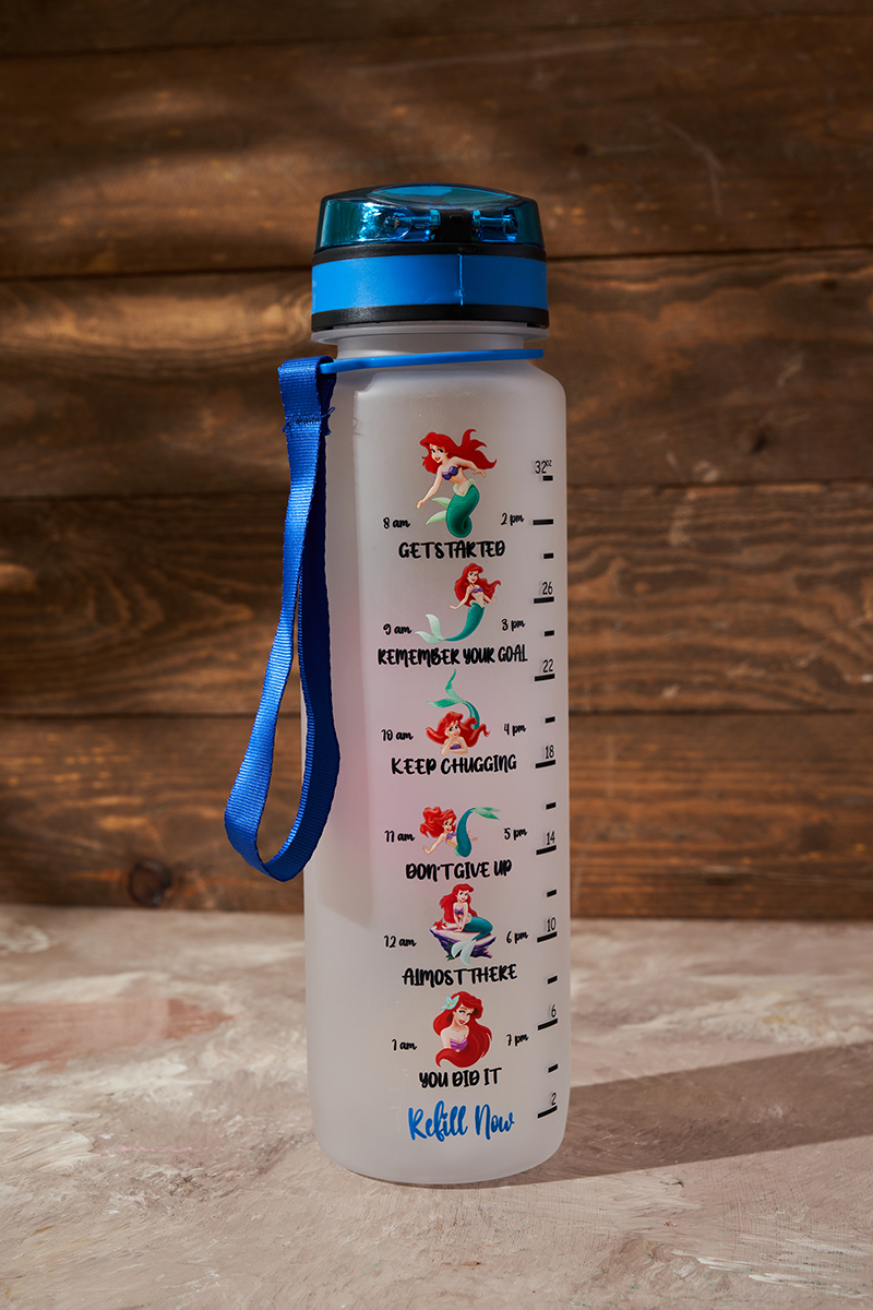 Sports Water Bottle Leak Proof Disney Princess