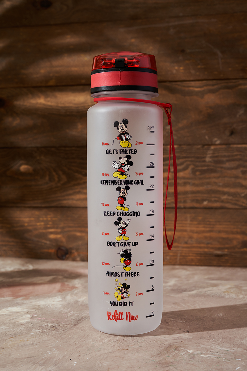 Sports Water Bottle Leak Proof Mickey