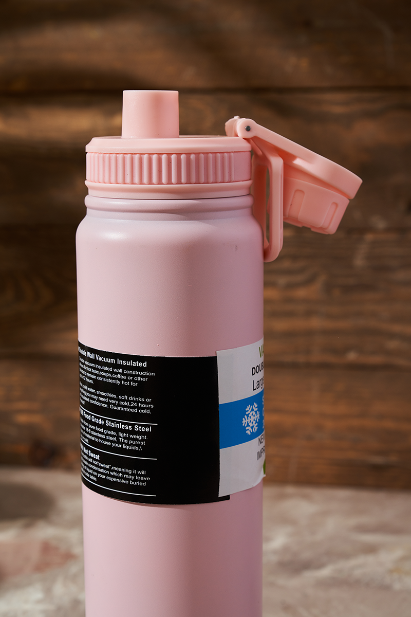 Double Wall Stainless Steel Sports Bottle