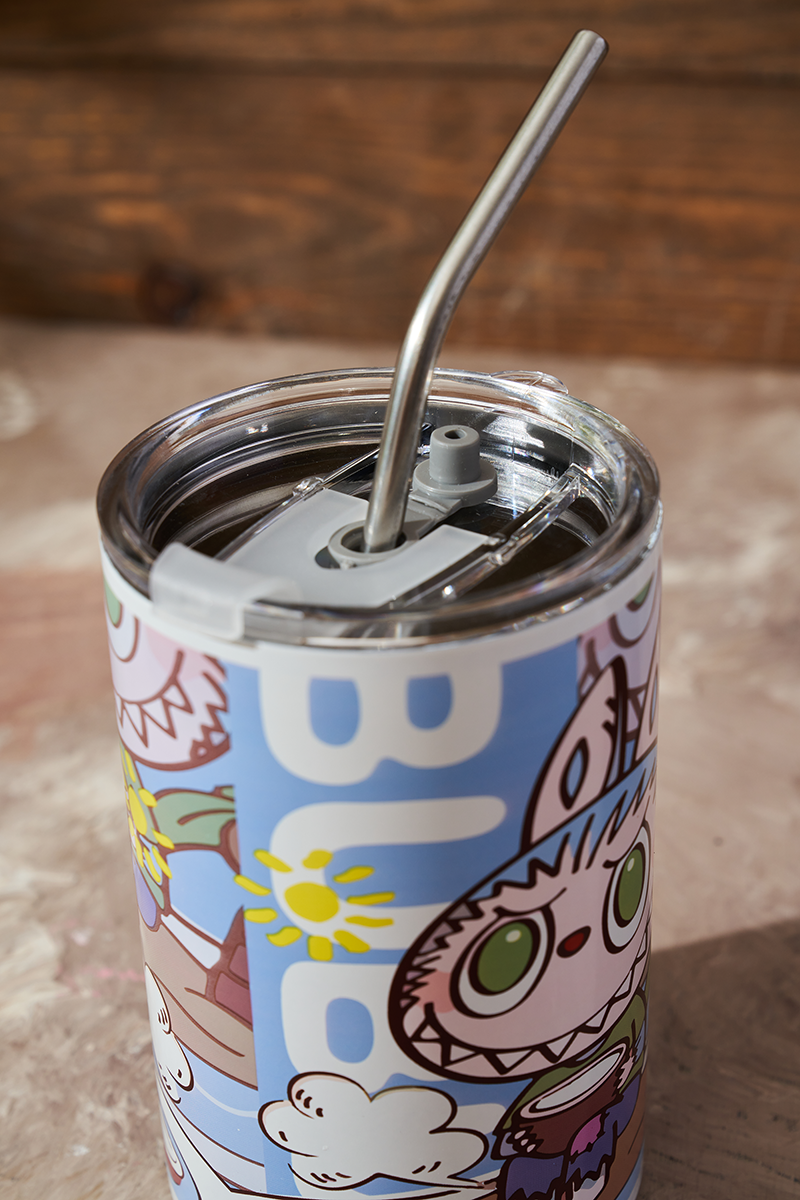 MYADDICTION 3D Print Insulated Tumbler Water Bottle Mug