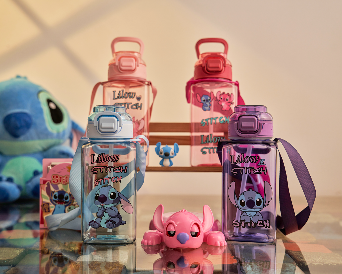 Stitch kids Water Bottle