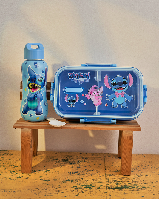 Stitch Lunch Box With Bottle