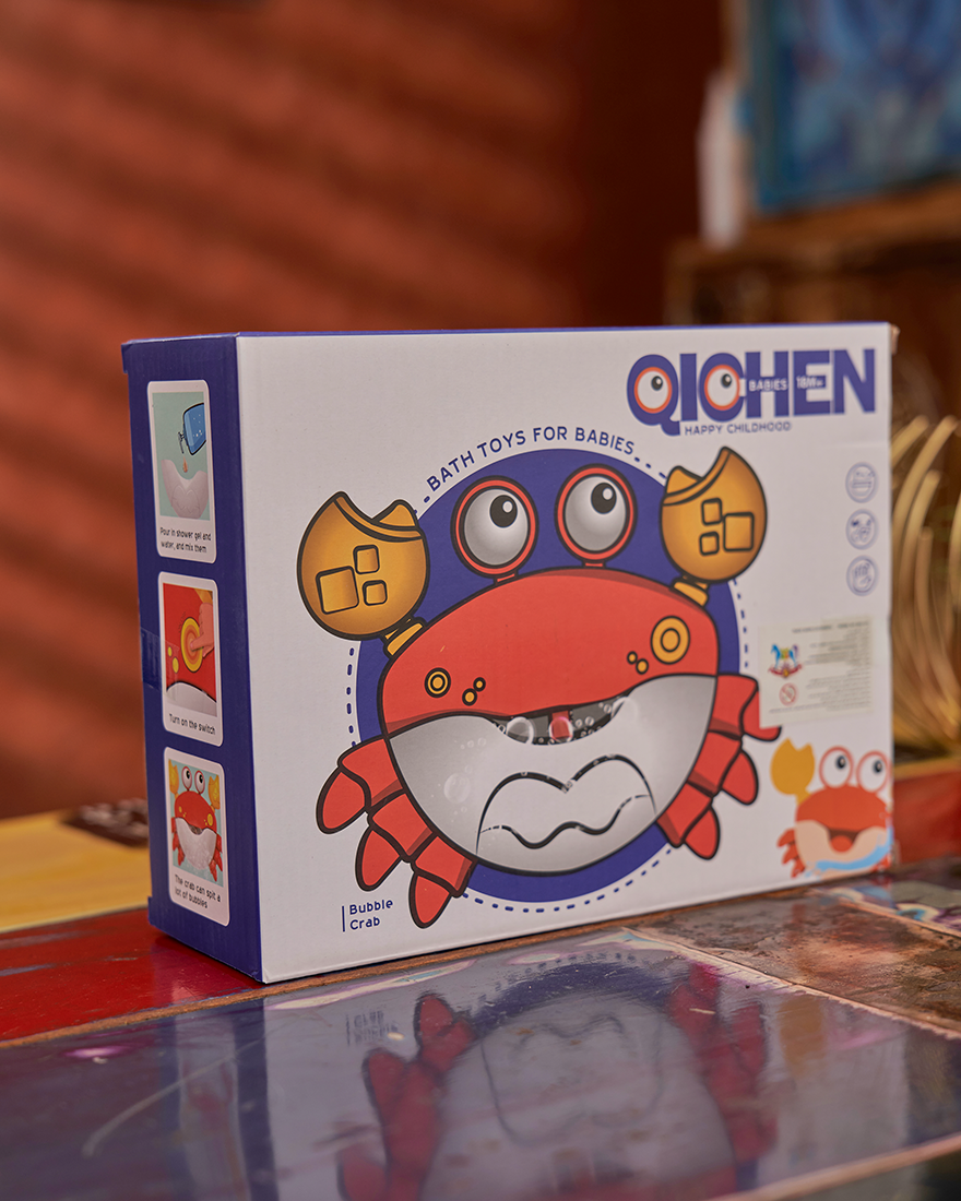 Crab bubble toys