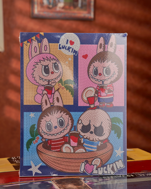 Labubu Diamond painting kit