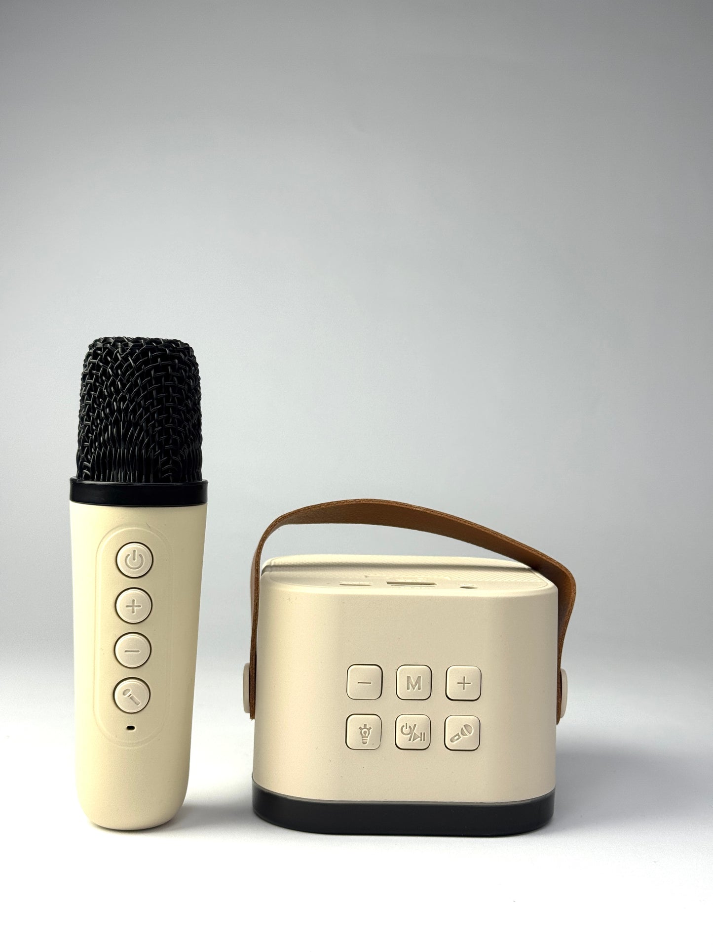 Mini Karaoke Bluetooth Speaker with Wireless Microphone
