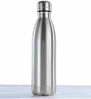Cold water bottle 🔥 and cold ❄️ half a liter, stainless steel, white